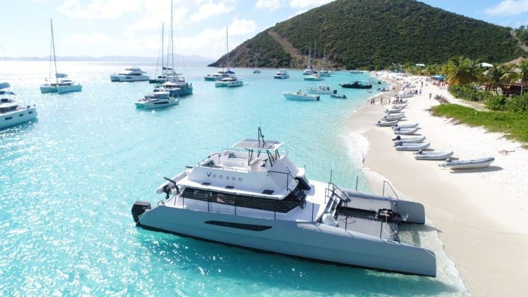 Voodoo Anchored at White Bay - Jost Van Dyke